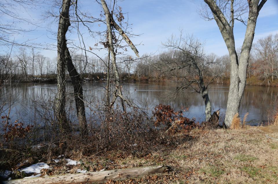 Police believe Kristie Cole Haas disposed of Emma Grace Cole's body near this location at the Smyrna-Clayton Little Lass softball field.