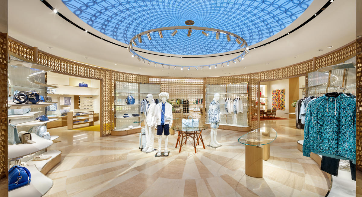 Louis Vuitton Boutique Store Emporium Department Stock Photo