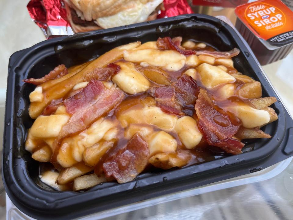 Wendy's poutine