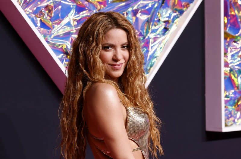 Shakira attends the MTV Video Music Awards in 2023. File Photo by John Angelillo/UPI