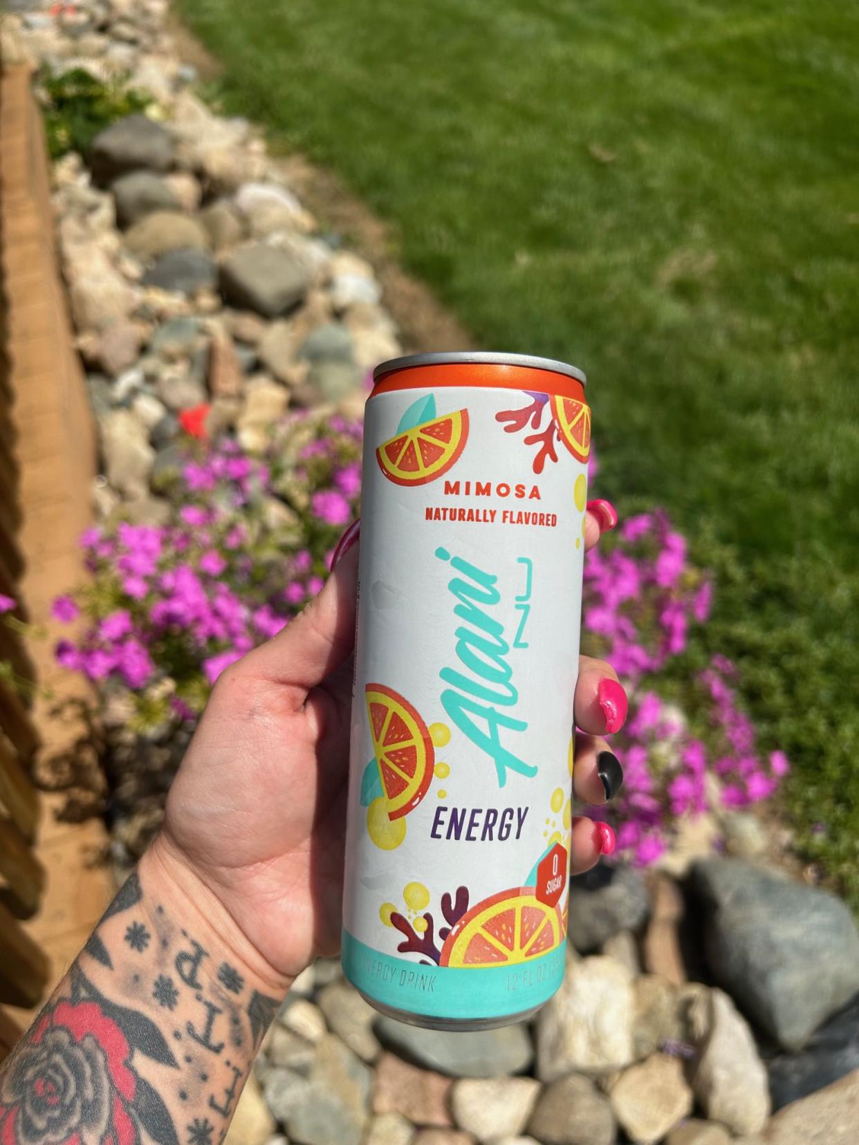 Mimosa Alani Nu energy drink