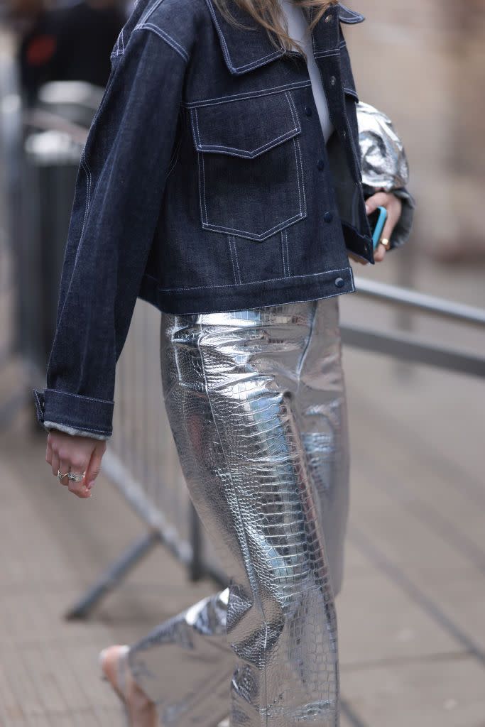 best silver trousers