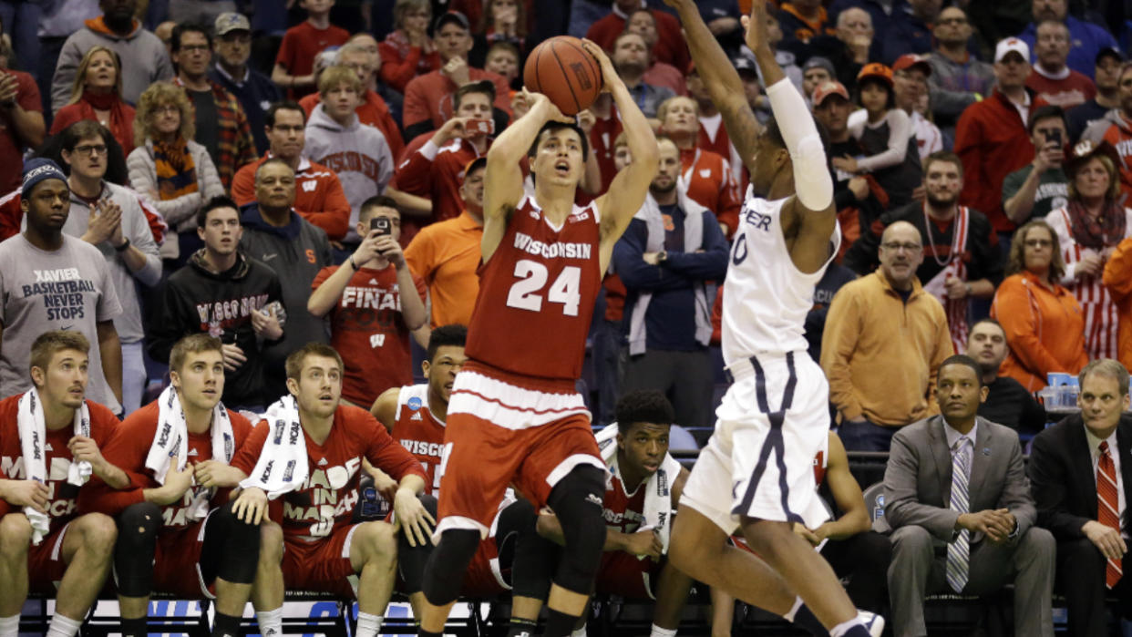 Koenig, Wisconsin Stun Xavier At Buzzer