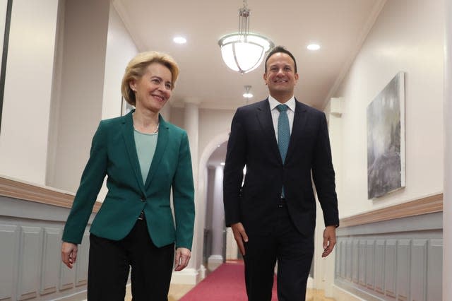 Ursula von der Leyen visits Ireland