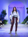 <p>Aussie beauty Jessica Gomes showed us that crossbody bags are very much still in fashion for the spring/summer months. Photo: Getty Images </p>