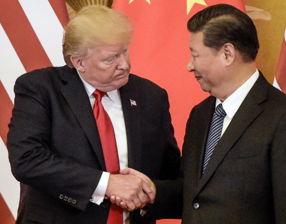 President Donald Trump and China President Xi Jinping in 2017.