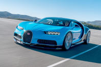 <p>It was always going to take something pretty special to put the Veyron in the shade, but it's fair to say that pretty much sums up the Chiron. With a quad-turbo W16 engine rated at 1479bhp, the Chiron is limited to 261mph to save its tyres from disintegrating. Despite its €2.4m price tag, more than 200 Chirons were sold before the first car was even delivered.</p>