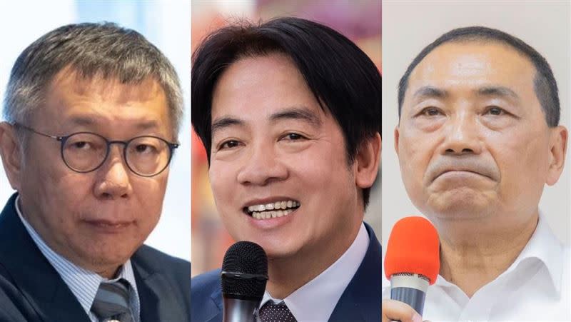 中立選民支持度部分，「賴蕭配」28%、「侯康配」23%，「柯盈配」21%。（圖／翻攝自臉書）