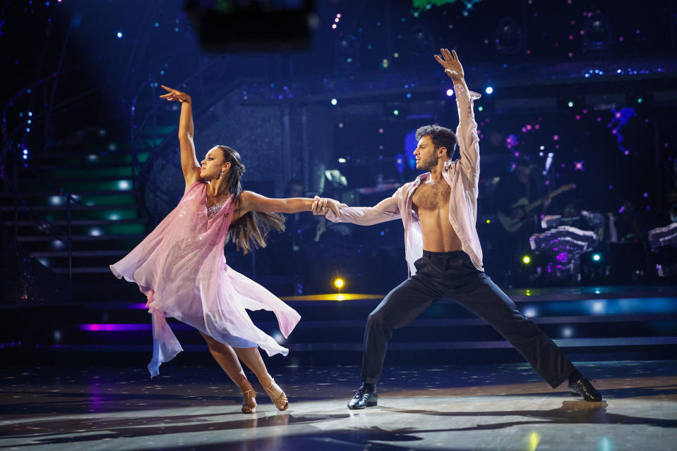 Ellie Leach and Vito Coppola have built up a close friendship on Strictly Come Dancing (BBC)