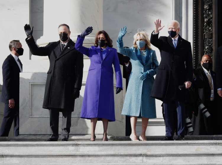 U.S. President-elect Joe Biden and Vice President-elect Kamala Harris