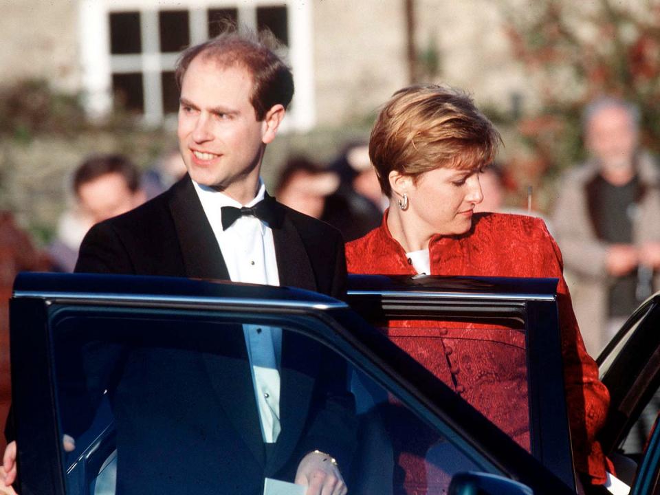 Prince Edward And Sophie Rhys-Jones