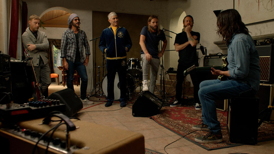 'Studio 666' was filmed in the same house where the Foo Fighters recorded their 10th album. (Sony Pictures)