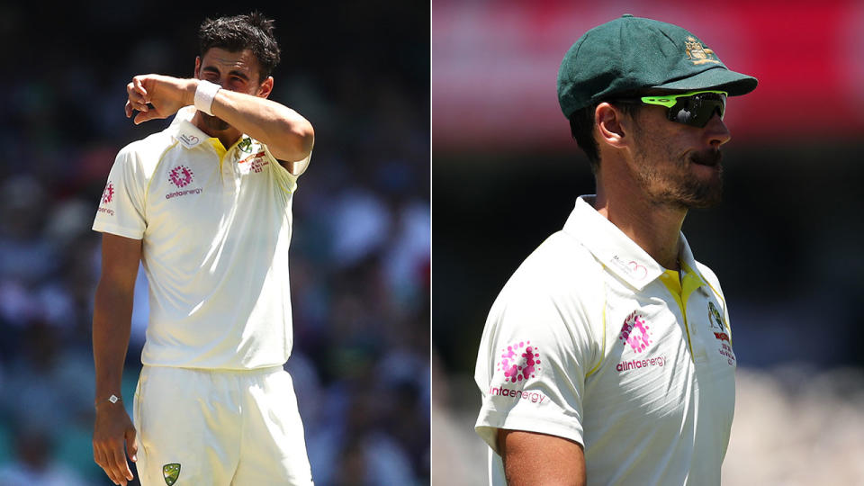 Starc set an unwanted piece of history at the SCG. Pic: Getty