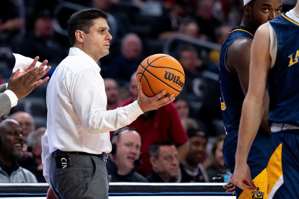 Cincinnati Bearcats coach Wes Miller gets the ball rolling in AAC play Thursday night vs. Tulane.