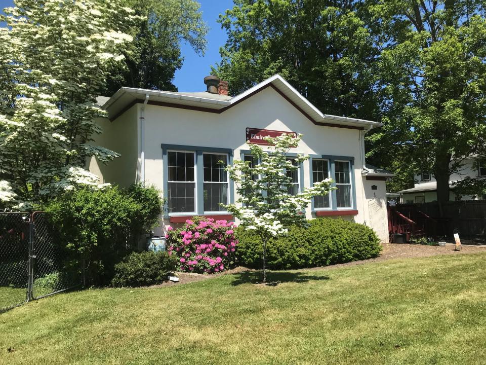 Elmira Garden Club on Fulton Street.