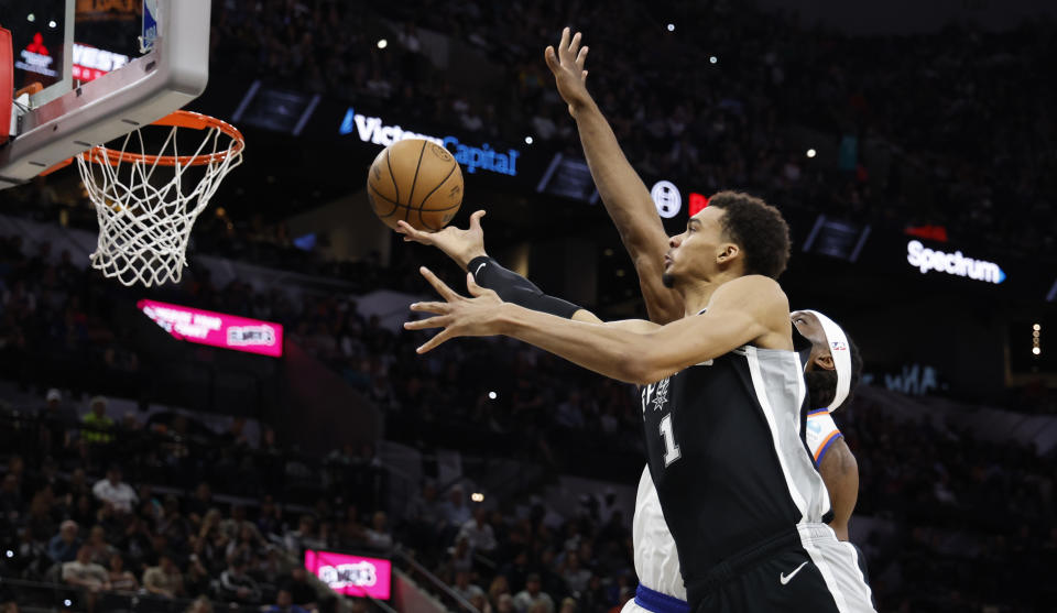 Victor Wembanyama。（NBA Photo by Ronald Cortes/Getty Images）