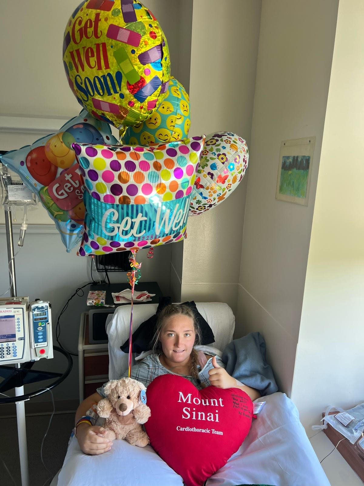 Clarkstown South alumna and St. Thomas Aquinas softball standout Tara Hagan underwent successful open-heart surgery on Sept. 19, 2023. Doctors were unsure if she would be able to play her senior season.