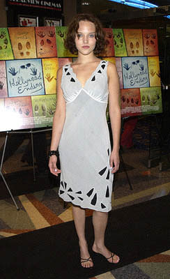 Erica Leerhsen at the New York premiere of Dreamworks' Hollywood Ending