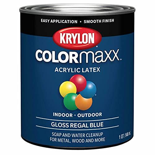 <p>Krylon COLORmaxx Acrylic Latex Paint</p><p>amazon.com</p><p>$30.83</p><p><a href="https://www.amazon.com/dp/B086QL8C39?tag=syn-yahoo-20&ascsubtag=%5Bartid%7C10050.a.30435503%5Bsrc%7Cyahoo-us" rel="nofollow noopener" target="_blank" data-ylk="slk:Shop Now;elm:context_link;itc:0;sec:content-canvas" class="link ">Shop Now</a></p><span class="copyright">amazon.com</span>