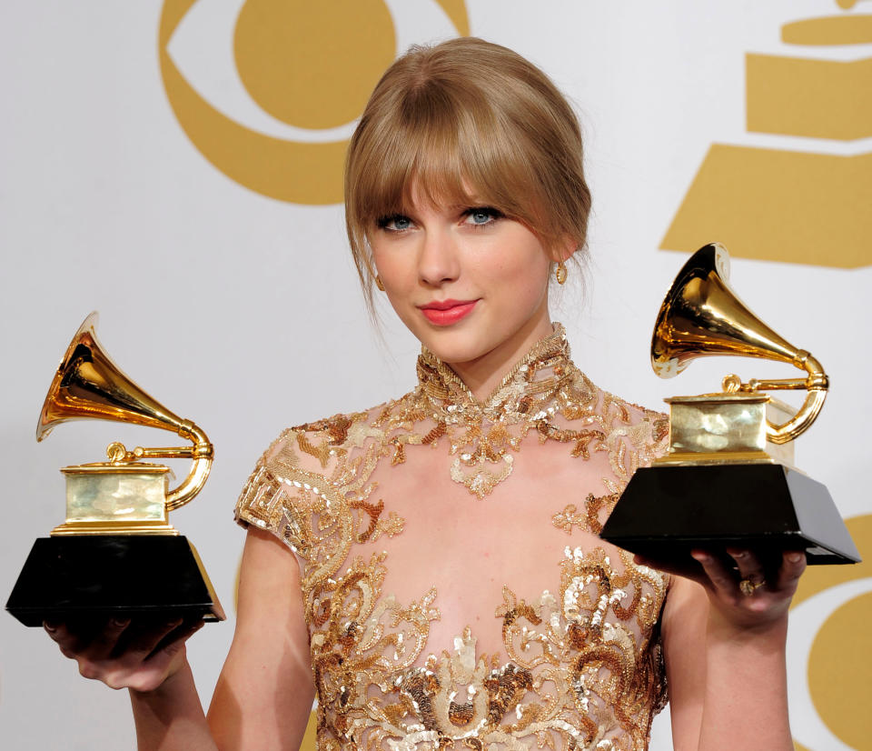 Taylor Swift Grammys 2012