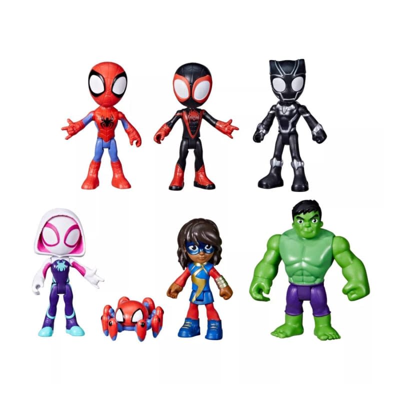 Marvel Spidey and His Amazing Friends Team Spidey and Friends Figure Collection
