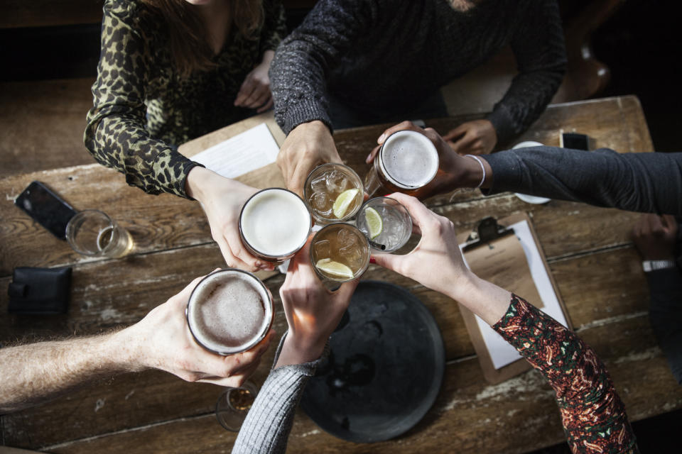 You can now meet friends inside a pub. (Getty Images)