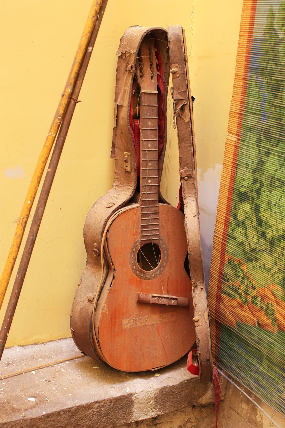 <p>You probably wouldn't throw away a beautifully made musical instrument, but if you don't want it sitting in your basement—and the damp hasn't gotten to it—you might be able to sell it. If it's a <a href="https://www.cnbc.com/2010/10/15/Ten-Most-Valuable-Musical-Instruments.html" rel="nofollow noopener" target="_blank" data-ylk="slk:Stradivari violin or a Fender Stratocaster guitar;elm:context_link;itc:0;sec:content-canvas" class="link ">Stradivari violin or a Fender Stratocaster guitar</a>, it could be worth hundreds of thousands or even millions.</p>