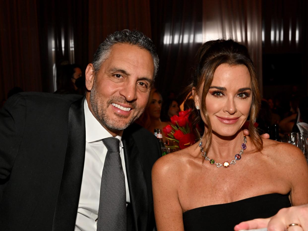 Mauricio Umansky and Kyle Richards on March 12, 2023 in West Hollywood, California.