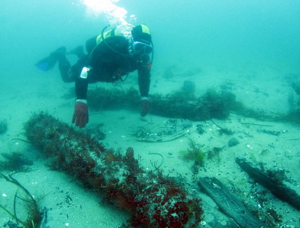 Divers search the waters near the Isles of Scilly for 17th-century English treasure ship known as â€œthe El Dorado of the seasâ€. A team are hunting for the most valuable shipwreck in history - which sank 400 years ago carrying Â£4 BILLION worth of gold. The Merchant Royal, a 17th-century English treasure ship known as â€œthe El Dorado of the seasâ€ sank in bad weather near the Isles of Scilly in 1641. It was returning to Dartmouth laden with treasure from Mexico - at least 100,000 pounds of gold, 400 bars of Mexican silver and 500,000 pieces of eight. In 2019, a massive anchor was brought up in the nets of The Spirited Lady off the coast Cornwall, and experts speculated it belonged to the Merchant Royal.