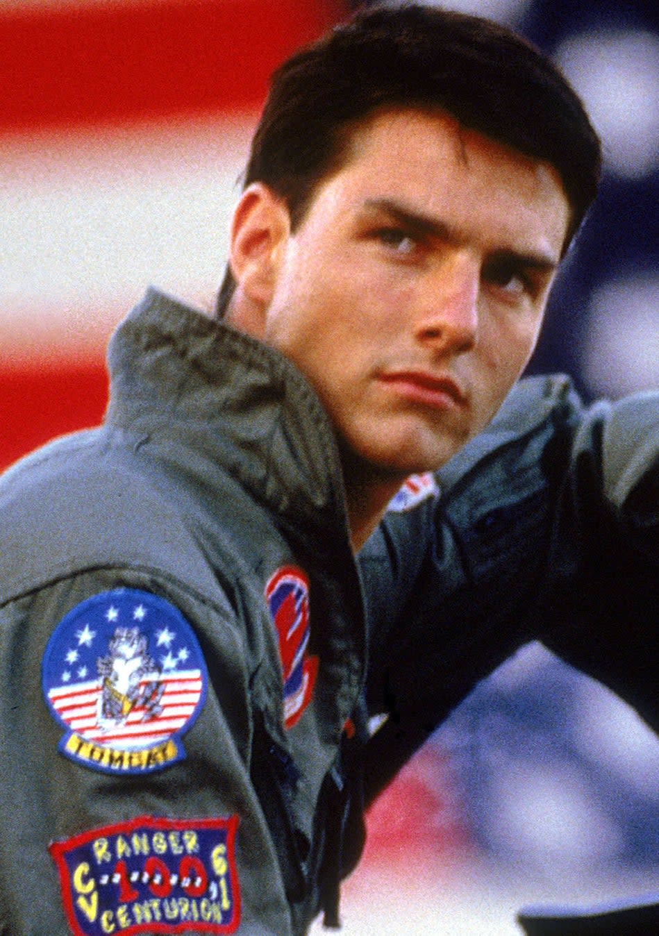 Tom Cruise in Top Gun