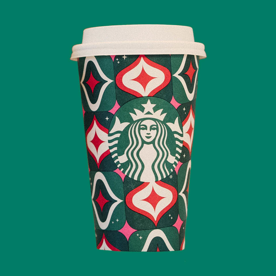 Holiday Starbucks new coffee cup design (Courtesy Starbucks)