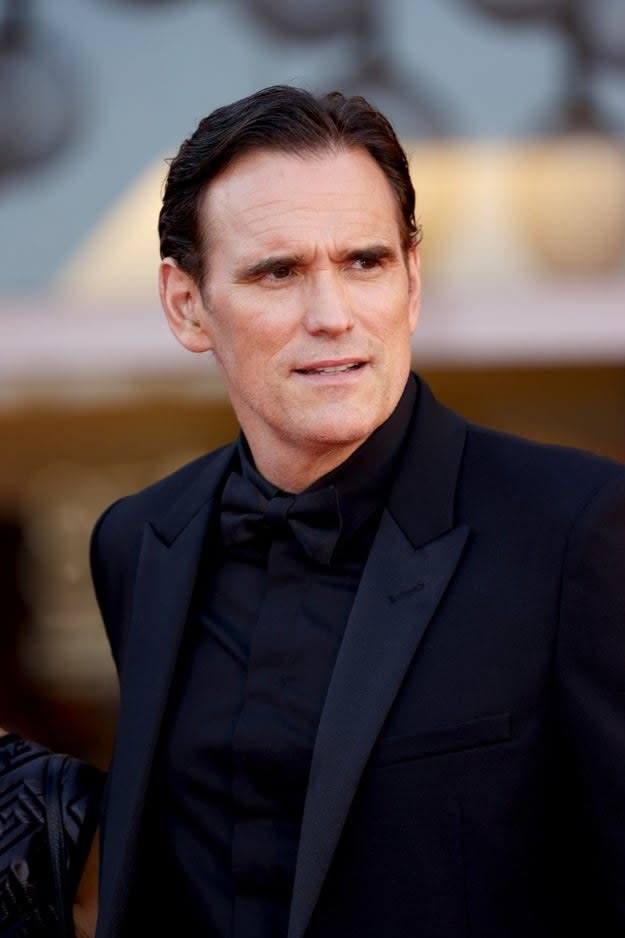 Matt Dillon poses at the "Hand Of God" screening at the 2021 Venice International Film Festival