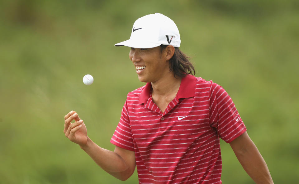 Anthony Kim in 2011.  (Ian Walton/Getty Images)