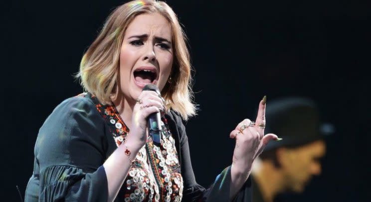 Adele: Getty