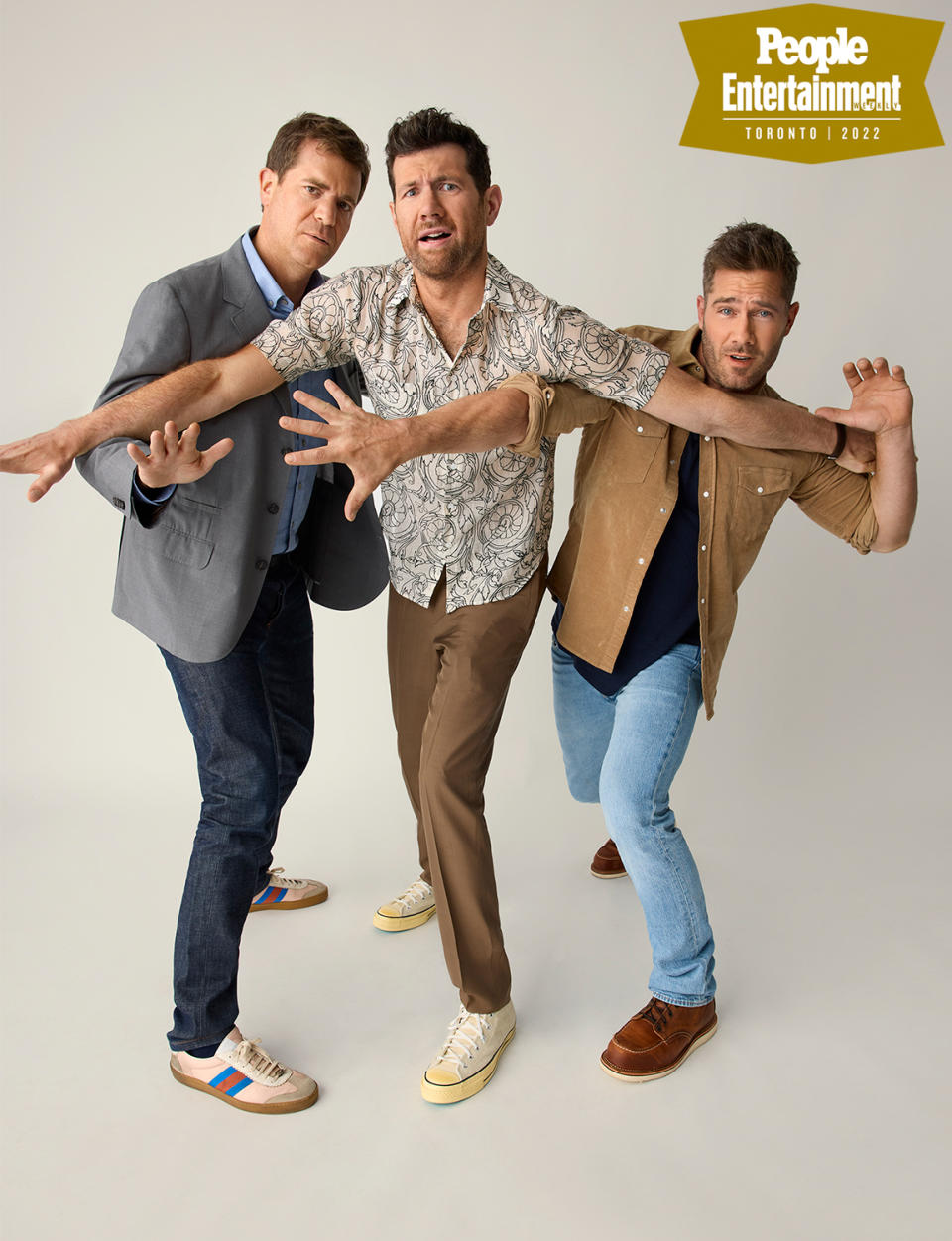 Nick Stoller, Billy Eichner, and Luke MacFarlane (<I>Bros</i>)