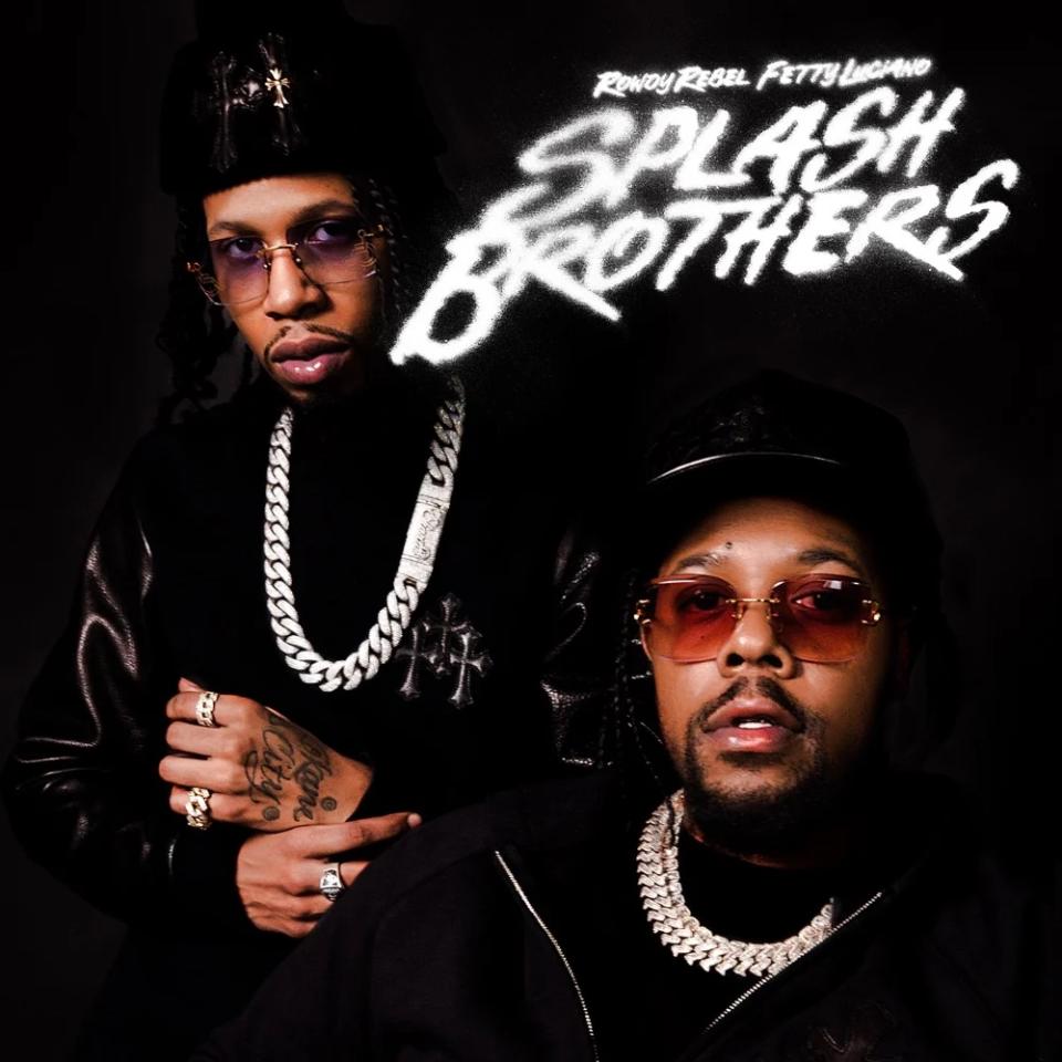 Rowdy Rebel And Fetty Luciano 'Splash Brothers' Album Artwork