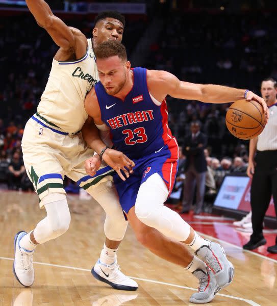 葛里芬(Blake Griffin)也正式投靠籃網。法新社