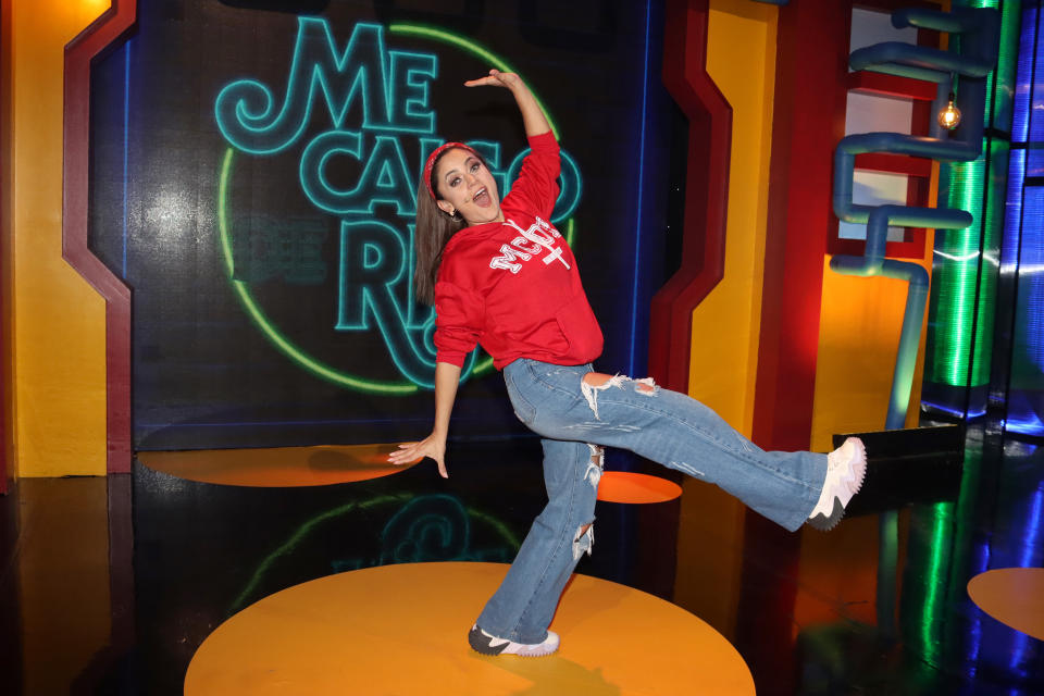 MEXICO CITY, MEXICO - MAY 30: Jéssica Segura poses for photos during 'Me Caigo de Risa' TV Show Press Conference at Televisa San Angel on May 30, 2023 in Mexico City, Mexico. (Photo by Adrián Monroy/Medios y Media/Getty Images)