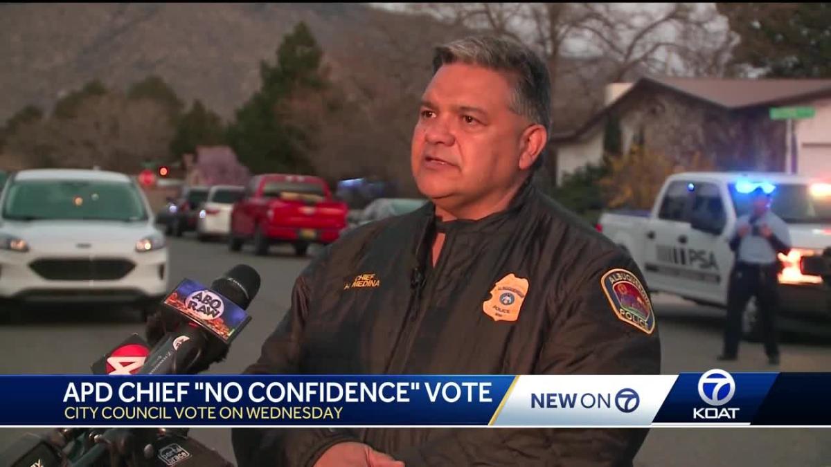Albuquerque City Council to vote on 'confidence' in police chief