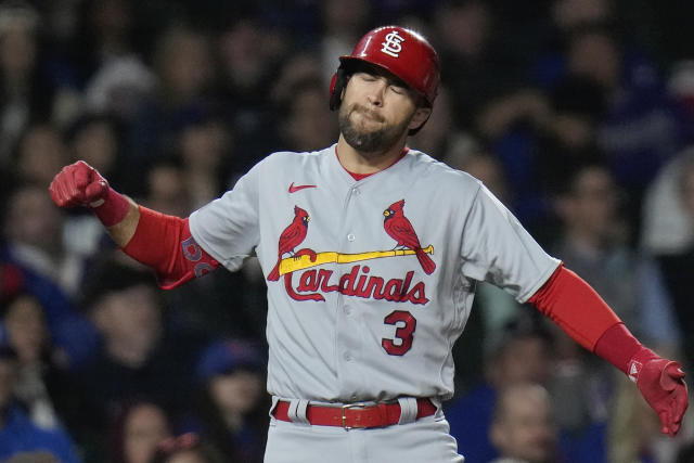 Photo: St. Louis Cardinals Andrew Knizner Chases Foul Ball