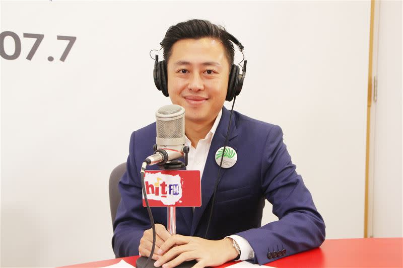 新竹市長林智堅（圖／Hit Fm《周玉蔻嗆新聞》製作單位提供）