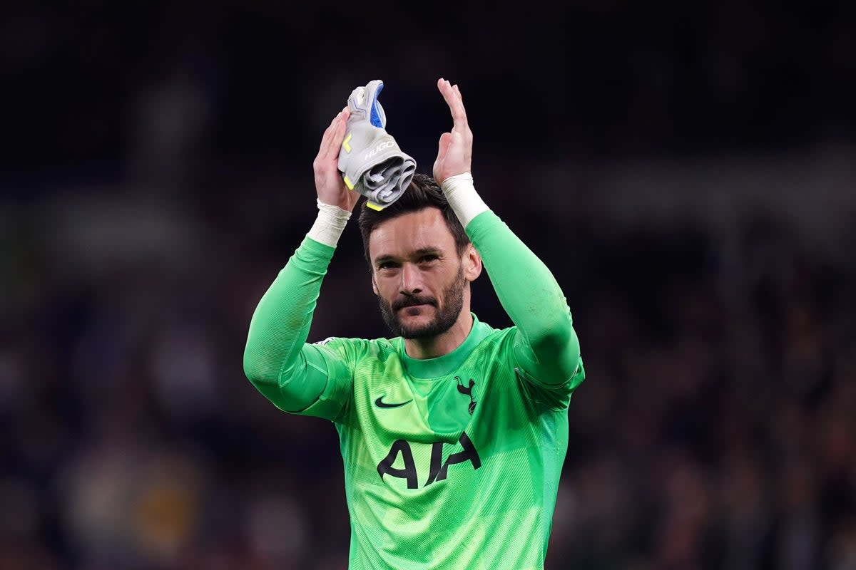 Hugo Lloris has missed nine games with a knee problem (John Walton/PA) (PA Archive)