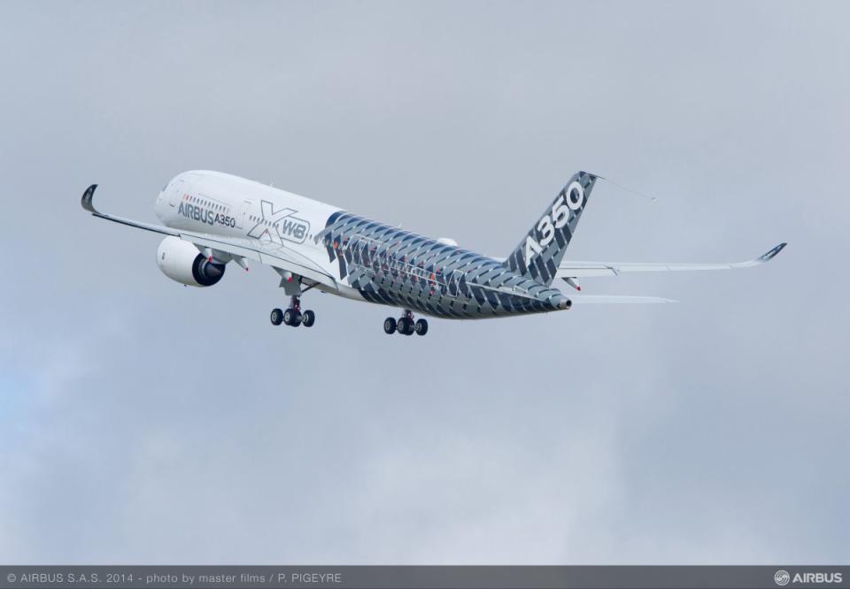 Airbus A350 XWB MSN2 test