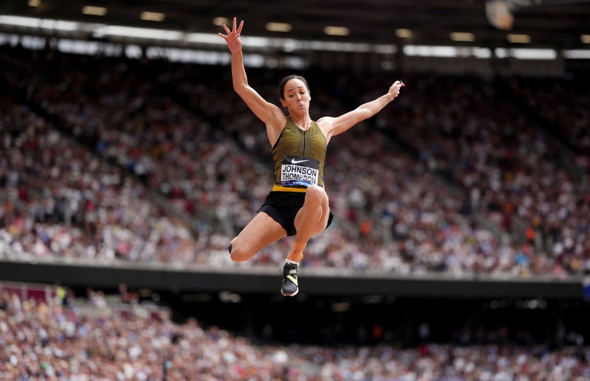 When is Katarina JohnsonThompson in the heptathlon at Olympics 2024