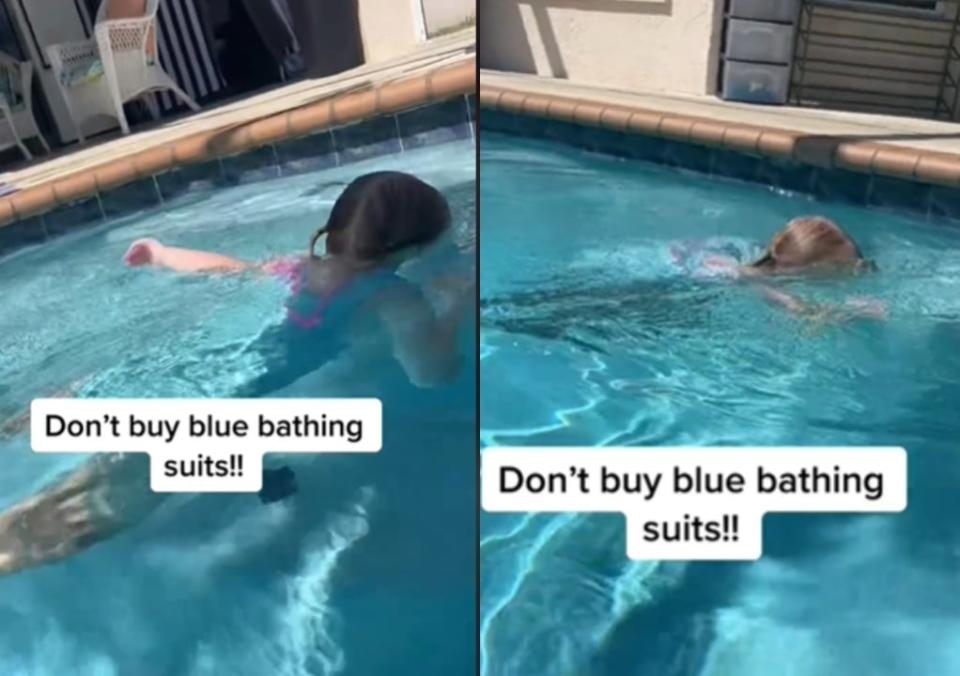 想游泳注意！教練籲「別買藍色泳衣」1影片揭曉真相　這顏色最安全