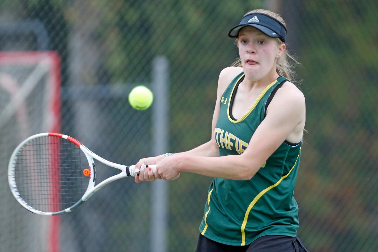 Ashley Gagner, Smithfield girls tennis