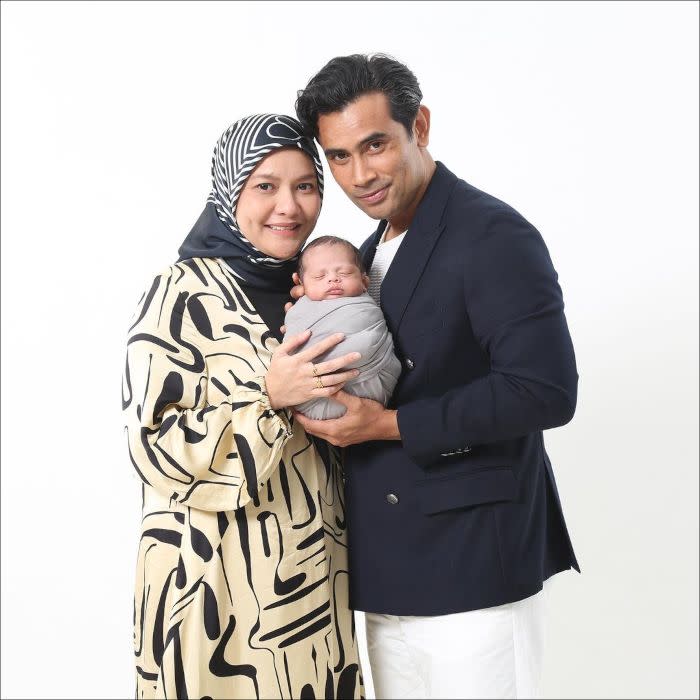 Remy Ishak is now a father of this little cutie