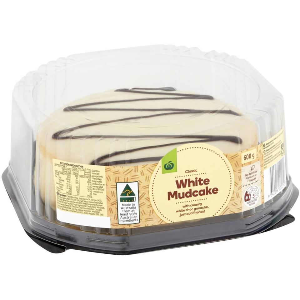 Woolworths mud cake