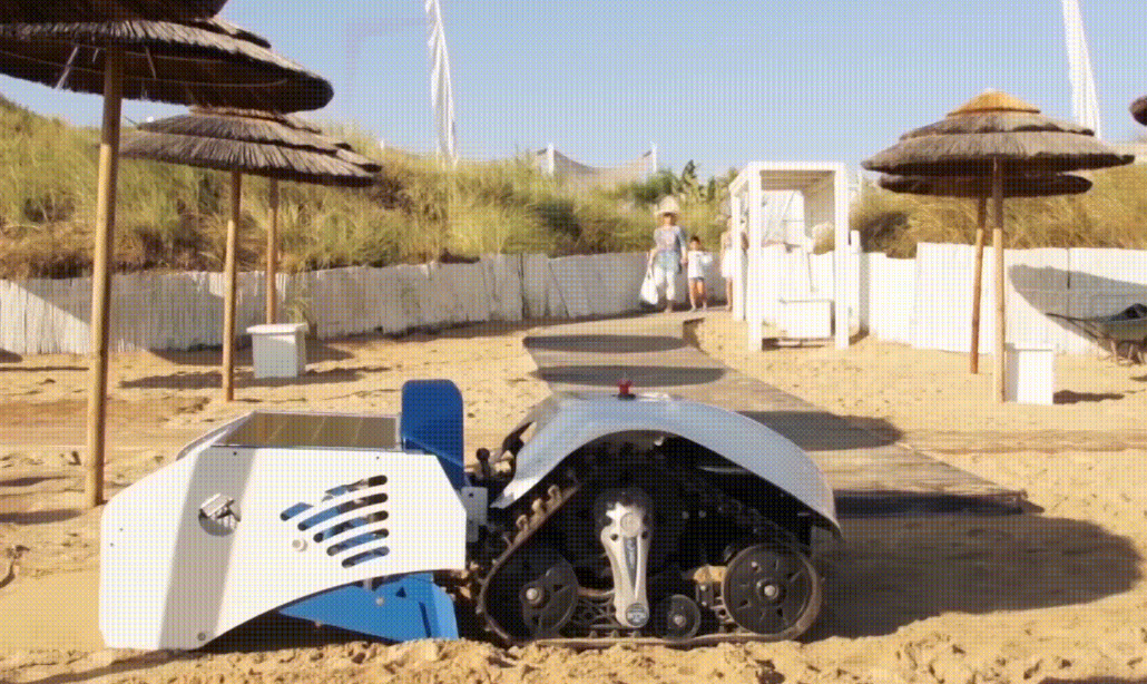 The BeBot will help keep several Northern Michigan beaches clean this summer.