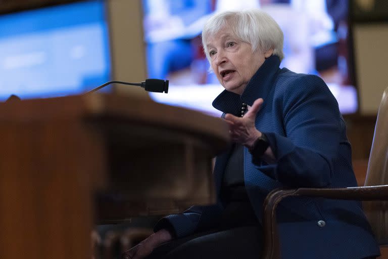 ARCHIVO - La secretaria del Tesoro, Janet Yellen